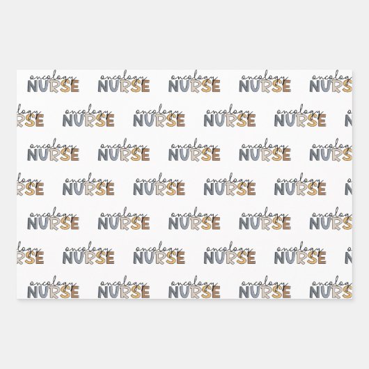 Oncologie Nurse Oncology Nursing RN Inpakpapier Vel (Voorkant 3)