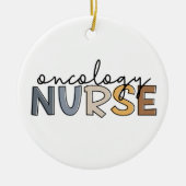 Oncologie Nurse Oncology Nursing RN Keramisch Ornament (Voorkant)