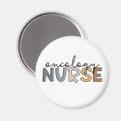 Oncologie Nurse Oncology Nursing RN Magneet (Voorkant / Achterkant)