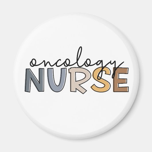 Oncologie Nurse Oncology Nursing RN Magneet (Voorkant)