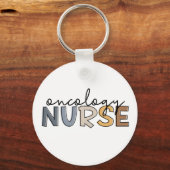 Oncologie Nurse Oncology Nursing RN Sleutelhanger (Voorkant)