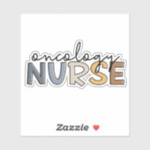Oncologie Nurse Oncology Nursing RN Sticker (Vel)