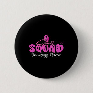 Oncologie Nurse Support Squad Team Borstkanker AW Ronde Button 5,7 Cm