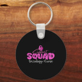 Oncologie Nurse Support Squad Team Borstkanker AW Sleutelhanger (Voorkant)