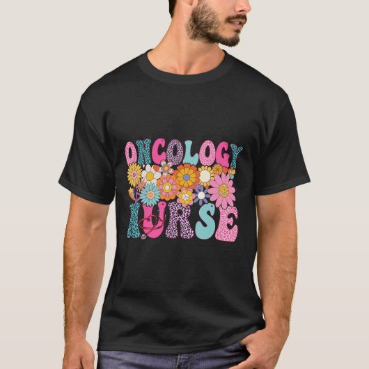 Oncologie Nurse Week Groovy Appreciation Day voor  T-shirt (Voorkant)