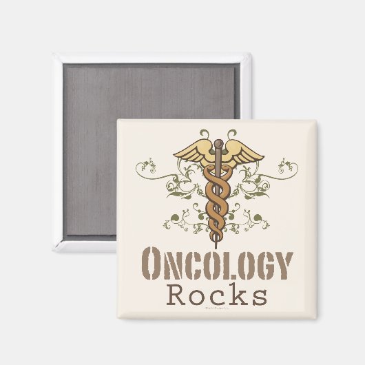 Oncologie Rocks Magnet (Voorkant / Achterkant)