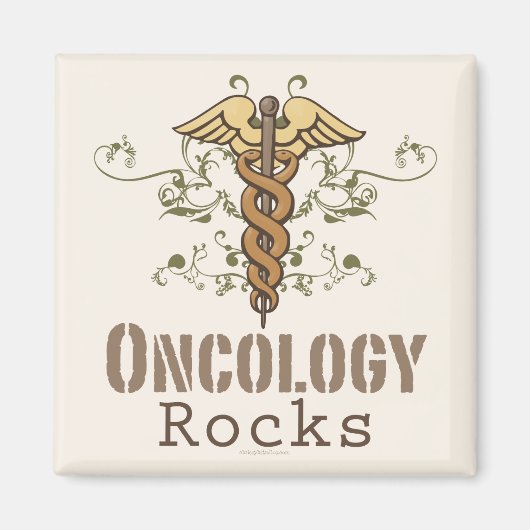 Oncologie Rocks Magnet (Voorkant)