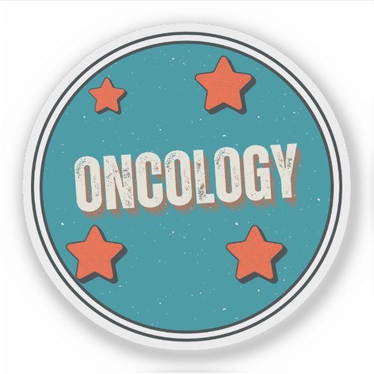 Oncologie Sticker (Voorkant)