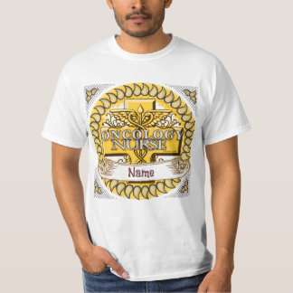 Oncologie Verpleegkundige Caduceus aangepaste verp T-shirt