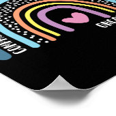 Oncologie verpleegkundige Compassionate Caring Ded Poster (Hoek)