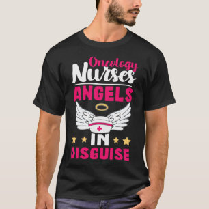 Oncologie Verpleegkundigen Engelen in Vermomming T-shirt