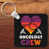 Oncologie Zenuwwaardigheidsonderbreking Artsen Tea Sleutelhanger (Voorkant)