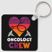 Oncologie Zenuwwaardigheidsonderbreking Artsen Tea Sleutelhanger (Achterkant)