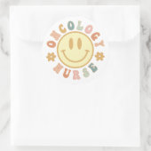 Oncologieverpleegkundige, Oncologie Verpleegkundig Ronde Sticker (Tas)