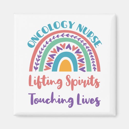 Oncologische kankerverwekkende regenboogliften magneet (Voorkant)