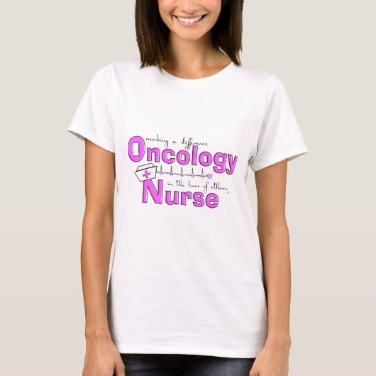 Oncology Neurse T-shirt (Voorkant)