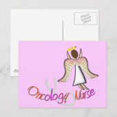 Oncology Nurse Angel Briefkaart (Voorkant / Achterkant)