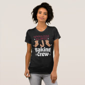 Oncology Nurse Baking Crew familie matching Christ T-shirt (Voorkant volledig)