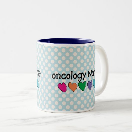 Oncology Nurse Coffee Mok (Voorkant rechts)