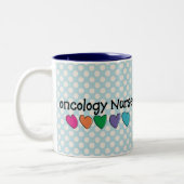 Oncology Nurse Coffee Mok (Links)