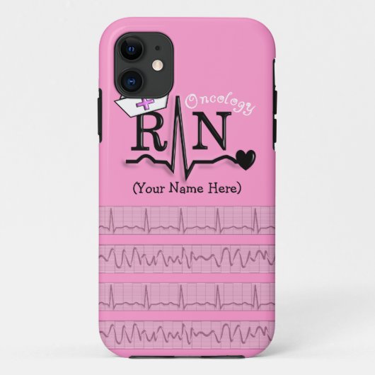 Oncology Nurse Design iPhone 5 Barely Daar Hoesje (Achterkant)