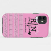 Oncology Nurse Design iPhone 5 Barely Daar Hoesje (Achterkant (horizontaal))