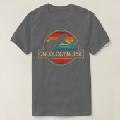 Oncology Nurse Dinosaur T-shirt (Design voorkant)