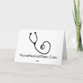 Oncology Nurse Giften Unique Design Bedankkaart (Achterkant)