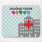 Oncology Nurse Giften Unique Design Muismat (Voorkant)