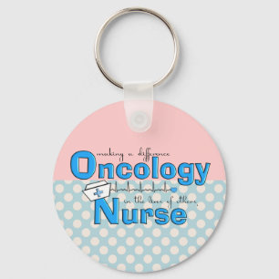 Oncology Nurse Giften Unique Design Sleutelhanger