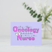 Oncology Nurse Gifts Briefkaart (Staand voorkant)