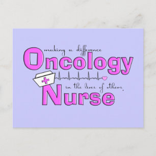 Oncology Nurse Gifts Briefkaart