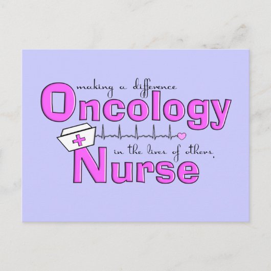 Oncology Nurse Gifts Briefkaart (Voorkant)