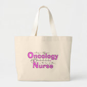 Oncology Nurse Gifts Grote Tote Bag (Voorkant)