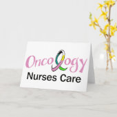 Oncology Nurse Kaart (Gele Bloem)