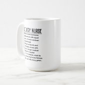 Oncology Nurse Koffiemok (Voorkant links)