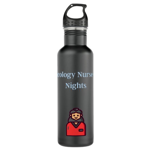 Oncology Nurse On Nights - Oncology Nurse Waterfles (Voorkant)