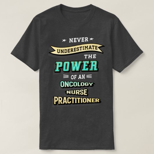 Oncology Nurse Practitioner T-shirt (Design voorkant)