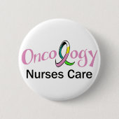 Oncology Nurse Ronde Button 5,7 Cm (Voorkant)