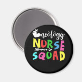 Oncology Nurse Squad Nurse Magneet (Voorkant / Achterkant)
