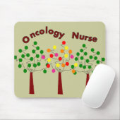 Oncology Nurse T-Shirts and Gifts Muismat (Met muis)