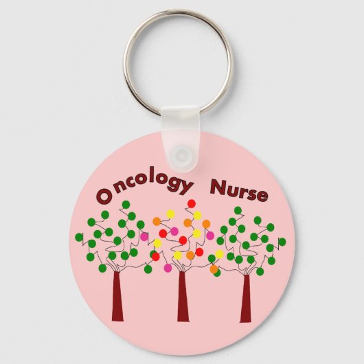 Oncology Nurse T-Shirts and Gifts Sleutelhanger (Voorkant)