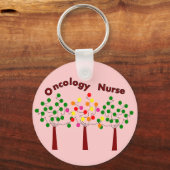 Oncology Nurse T-Shirts and Gifts Sleutelhanger (Voorkant)