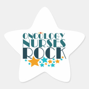 Oncology Nurses Rock Ster Sticker