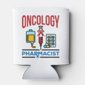 Oncology Pharmacist Cancer Care Pharmaceutical Tea Blikjeskoeler (Achterkant)