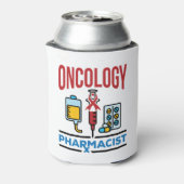 Oncology Pharmacist Cancer Care Pharmaceutical Tea Blikjeskoeler (Blikje Achterkant)