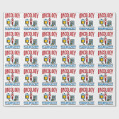 Oncology Pharmacist Cancer Care Pharmaceutical Tea Cadeaupapier (Vlak)