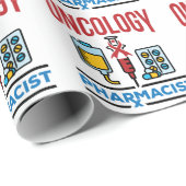 Oncology Pharmacist Cancer Care Pharmaceutical Tea Cadeaupapier (Rol Hoek)