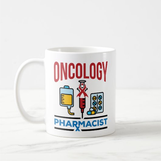 Oncology Pharmacist Cancer Care Pharmaceutical Tea Koffiemok (Links)