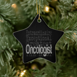 Oncoloog Extraordinaire Keramisch Ornament